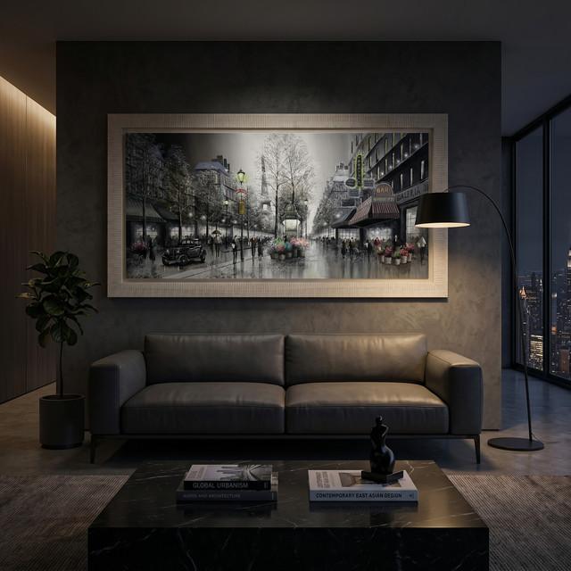 Cuadro enmarcado premium — Galería Ámbar Bogotá