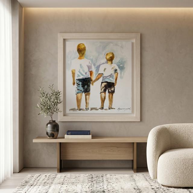Obra de arte personalizada con marco a medida — Galería Ámbar